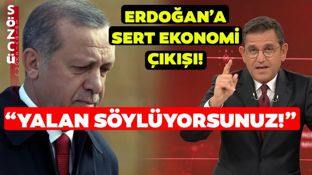 Fatih Portakal Erdoğan'ın Gündem Olan Sözlerine Tepki Gösterdi! Yalan Söylüyor!