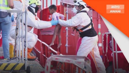 Lebih 100 migran terkandas di Kepulauan Canary diselamatkan