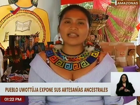 Amazonas | Emprendedores del pueblo Uwottüja exponen sus artesanías ancestrales en el mcpio. Autana