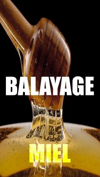 balayage miel cheveux longs coiffeur coloriste aix-en-provence-