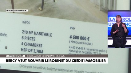 Bercy veut rouvrir le robinet du crédit immobilier