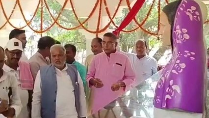 समस्तीपुर: मंत्री ने किया शिक्षाविद् की प्रतिमा अनावरण, कह दी बड़ी बात