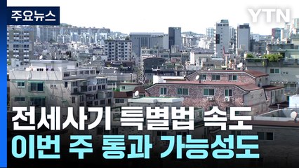'전세사기 특별법' 모레 발의..."빠르면 이번 주 통과 가능" / YTN
