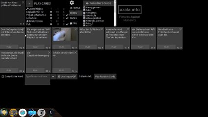 Eine Stunde Unmenschlichkeit! | Cards Against Humanity ★ RDSQ 100