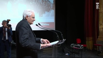 25 aprile, Mattarella: "La Costituzione nacque dove caddero i partigiani"