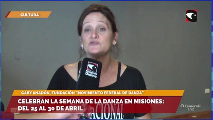 Celebran la semana de la Danza en Misiones: Del 25 al 30 de abril