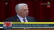 Presidente Díaz-Canel pronuncia discurso de toma de posesión ante Asamblea del Poder Popular de Cuba