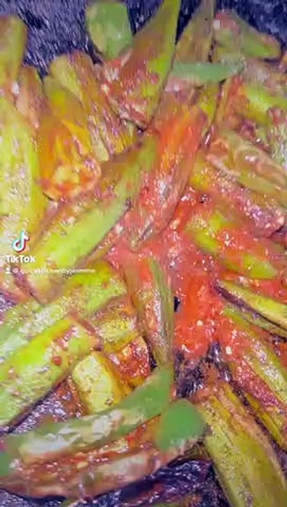 Okra masala delicious original dish