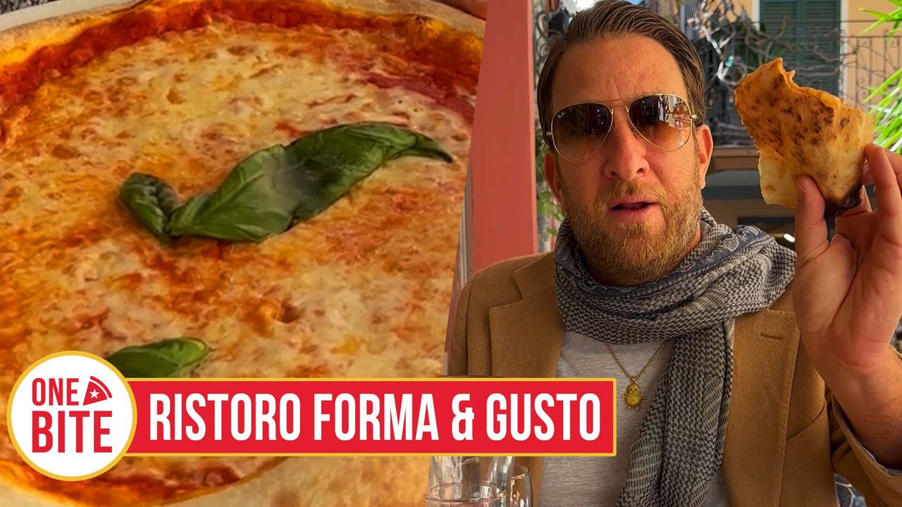 Barstool Pizza Review Ristoro Forma & Gusto (Bellagio, Italy) video