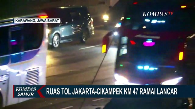 Momen Kapolri Jenderal Listyo Sigit Tinjau KM 70 Gerbang Tol Cikatama | 19 April 2023