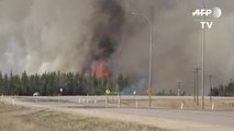 Incendio forestal en Canadá sigue fuera de control