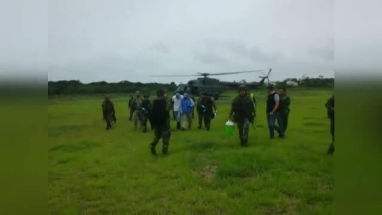 Así fue la liberación de un funcionario de la ONU tras haber sido secuestrado por disidencias de las Farc