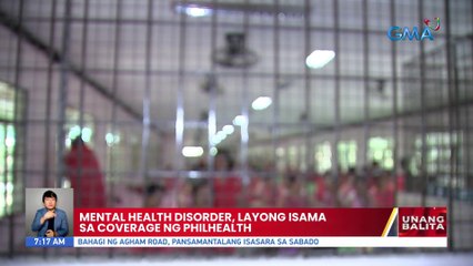 Mental health disorder, layong isama sa coverage ng Philhealth | UB