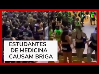 Estudantes de medicina causam briga generalizada em evento de faculdade