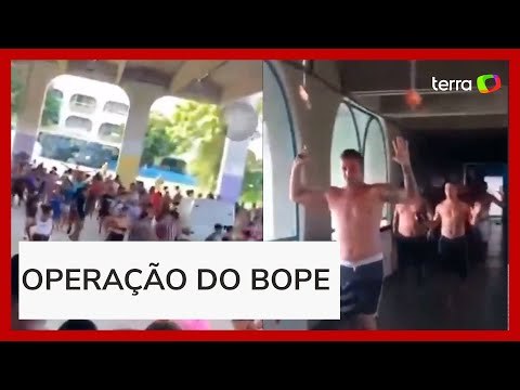 Homens em fuga invadem escola e são presos pela polícia no RJ