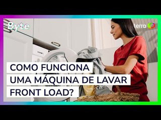 Como funciona uma máquina de lavar front load?