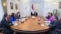 الرئيس السيسي يعقد اجتماعًا مع المجموعة الوزارية الاقتصادية