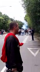 manifestación Politécnico Jaime Isaza