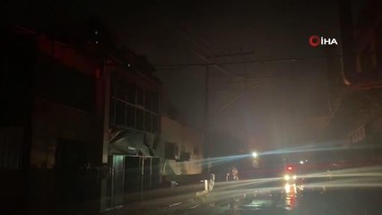 Mersin'deki yangında bir itfaiye eri hayatını kaybetti