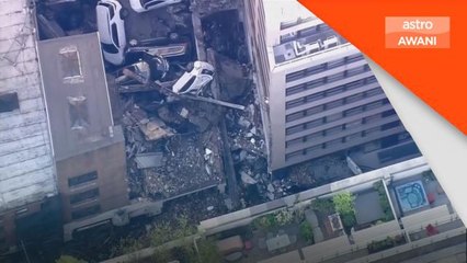 Parkir Runtuh NYC | Timbunan kenderaan dihempap konkrit menyukarkan SAR