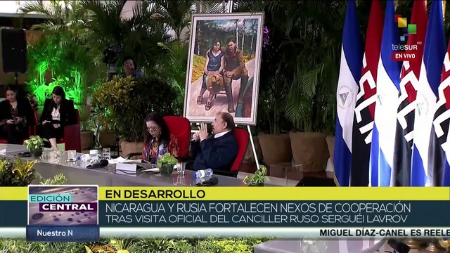Visita de canciller ruso a Nicaragua afianza nexos comerciales y de cooperación entre ambas naciones