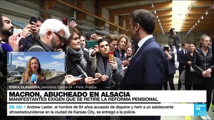 Informe desde París: Macron inició una gira nacional tras aprobar reforma pensional