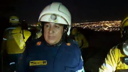 Reporte de incendio en los cerros de Cali