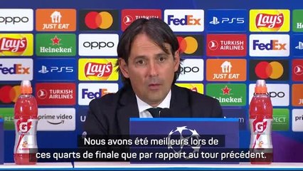 Quarts - Inzaghi : "Nous avons été meilleurs en quarts que lors des huitièmes"