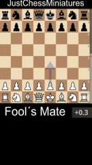 Fools Mate with White Pieces