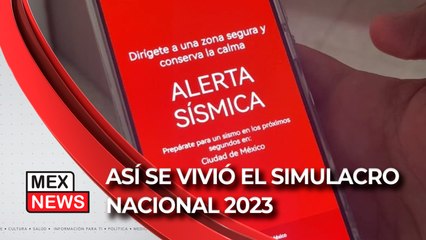 ASÍ SE VIVIÓ EL SIMULACRO NACIONAL 2023