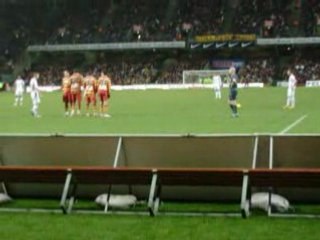 Lens lille (coup franc)