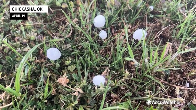 Severe storms bringing hail and tornado threats to Oklahoma