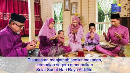 Amalan-amalan yang boleh dilakukan pada Hari Raya Aidilfitri