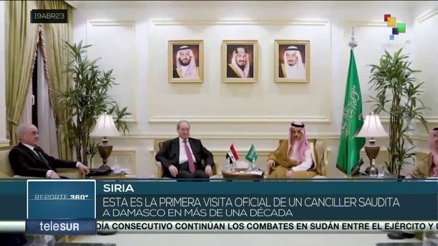 Ministro de exteriores de Arabia Saudita visita Siria para restablecer las relaciones bilaterales