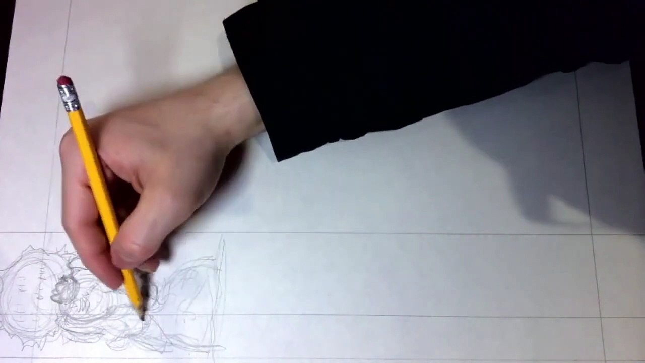 Timelapse Pencil art for page 119