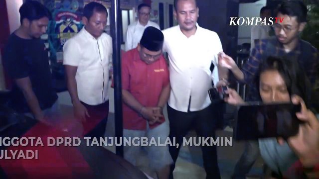 Tertunduk Lesu, Anggota DPRD Tanjungbalai Buron Narkoba Ditahan