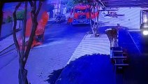 Vídeo mostra como começou incêndio em veículo em Goioerê