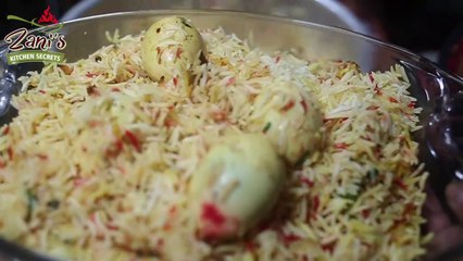 Egg Biryani | سپیشل انڈے والی بریانی | by Zani's Kitchen Secrets