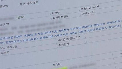 [뉴스라이브] ‘전세 사기 피해' 자율적 경매·매각 유예 추진...효과는? / YTN