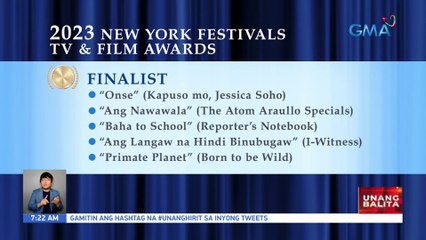 2023 New York Festivals TV & Film Awards | UB