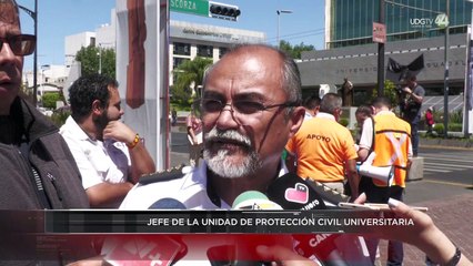 UdeG mejora sus tiempos de reacción en simulacro Nacional 2023