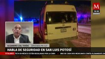 San Luis Potosí se ha convertido en ruta de paso de migrantes: Alejandro Leal Tovías