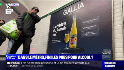 Paris: quatre associations militent pour la fin des pubs pour l'alcool dans les couloirs du métro
