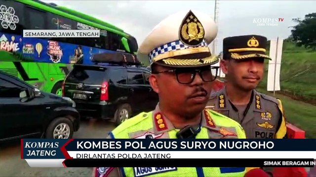 Gerbang Tol Kalikangkung Padat, One Way Diterapkan Hingga Bawen