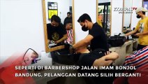 Lebaran Semakin Dekat, Omzet Usaha Barbershop Meningkat