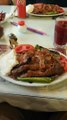 How the famous Iskender Kebab in Bursa is served