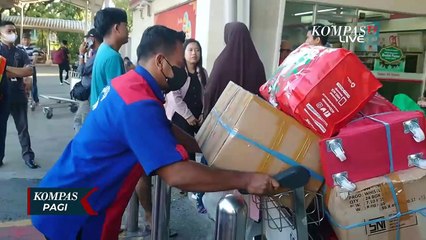 Puncak Arus Mudik di Bandara Sultan Hasanuddin Makassar, Penumpang Capai 37 Ribu Lebih!