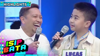 Lucas does not believe what Jhong said about Snow White | Isip Bata