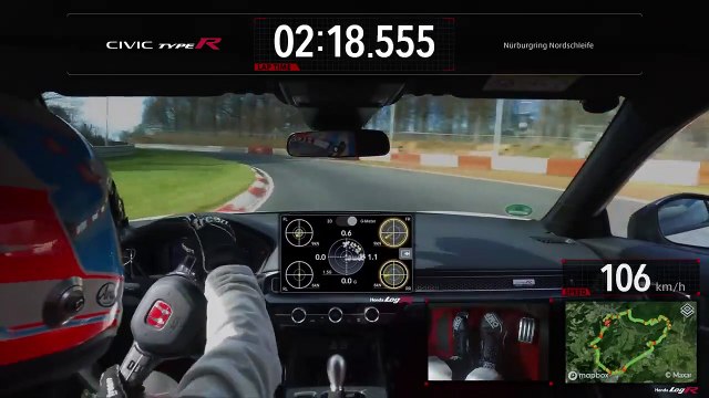 Honda Civic Type R em Nurburgring