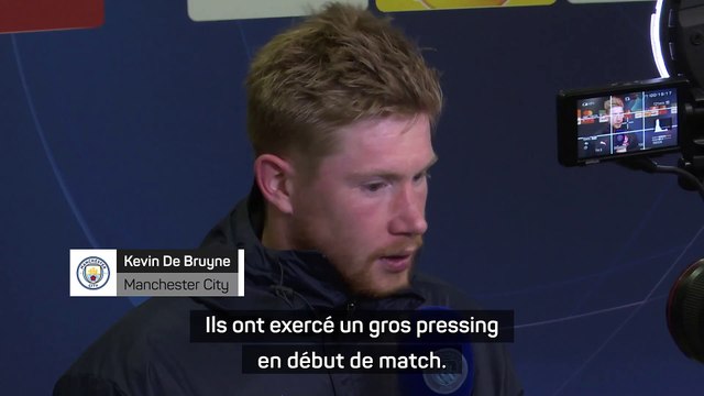 De Bruyne : Un match géré de façon intelligente